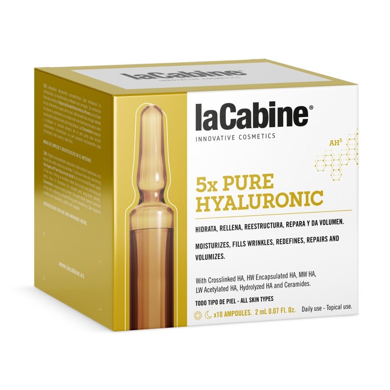 LACABINE - 5xPURE HYALURONIC  10X2ML
