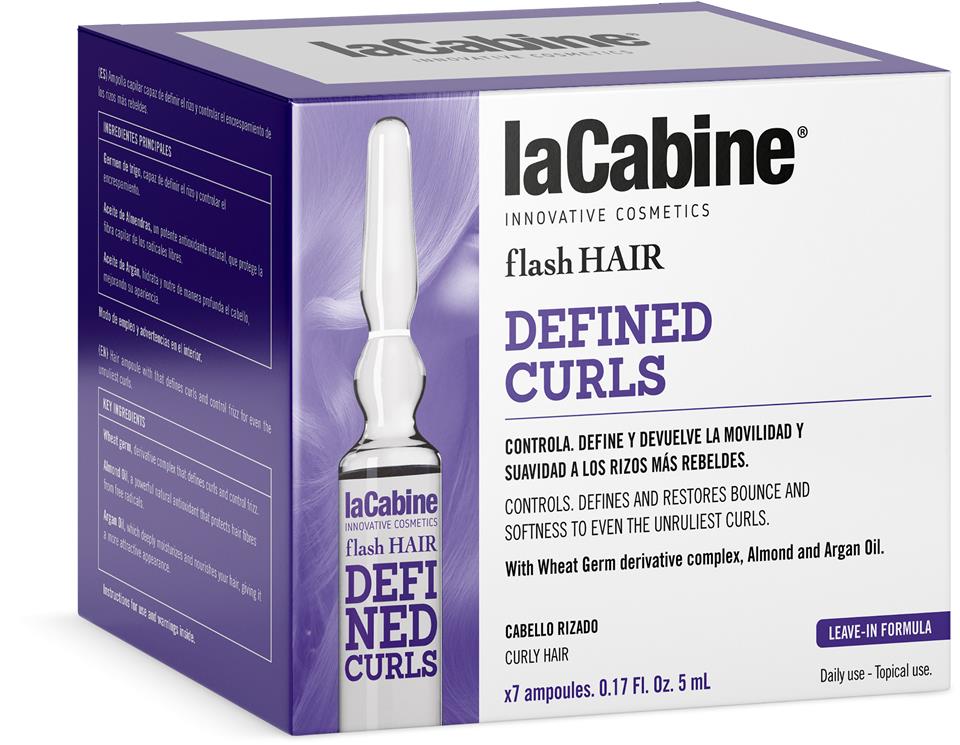 LACABINE AMPOULES FLASH HAIR DEFIN CURLS  7X5ML SE