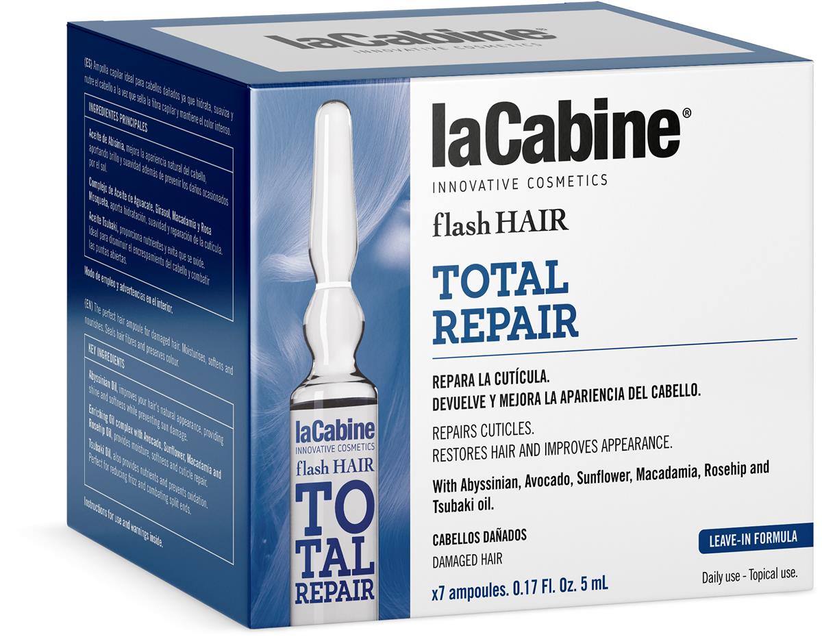 LACABINE AMPOUL FLASH HAIR TOTAL REPAIR 7X5ML SE